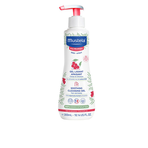 MUSTELA Гель-шампунь для тела и волос Soothing Cleansing Gel, для чувствительной кожи 300 #1