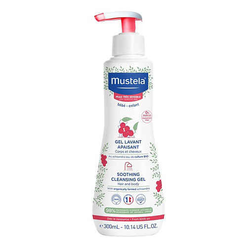 MUSTELA Очищающий гель для чувствительной кожи 300 #1