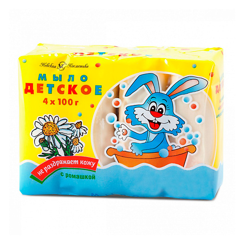 НЕВСКАЯ КОСМЕТИКА Мыло детское Ромашка 400 #1