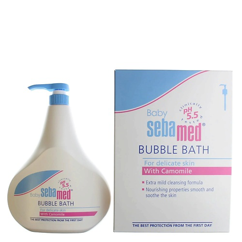 SEBAMED Успокаивающая и увлажняющая детская пена для ванн Baby Bubble Bath 1000 #1