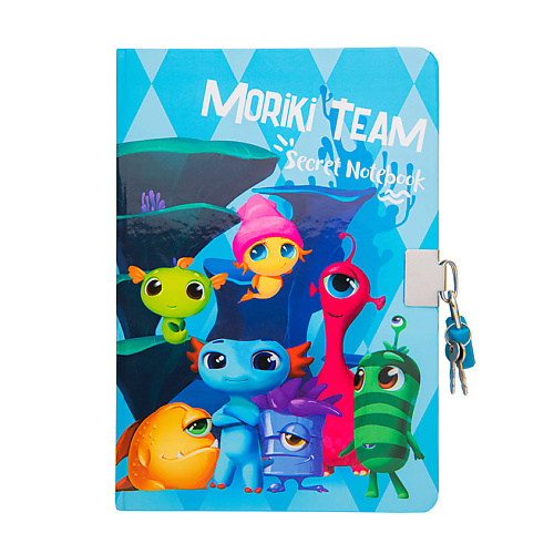 MORIKI DORIKI Блокнот с ключoм "MORIKI TEAM" Secret Notebook #1