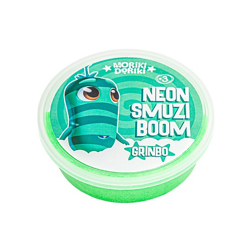 MORIKI DORIKI Слайм NEON SMUZI BOOM GRINBO #1