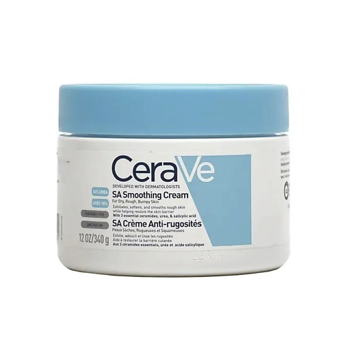 CERAVE Смягчающий крем для сухой, огрубевшей и неровной кожи 340 #1