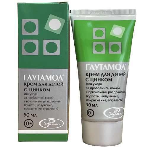 INPHARMA Глутамол крем для детей с цинком 50 #1