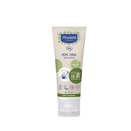MUSTELA Крем под подгузник Мустела БИО без отдушки 75 #1