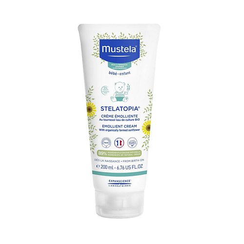 MUSTELA Крем-эмолент Stelatopia 200 #1