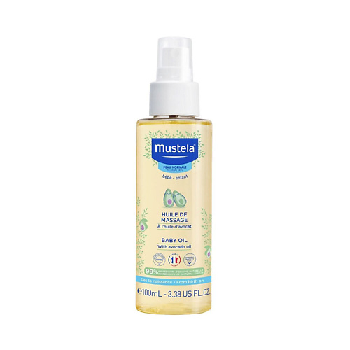 MUSTELA Масло массажное  для новорожденных 100 #1