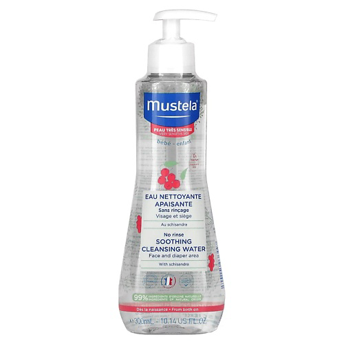 MUSTELA Мицеллярная вода Soothing Cleansing Water для очищения чувствительной детской кожи 300 #1