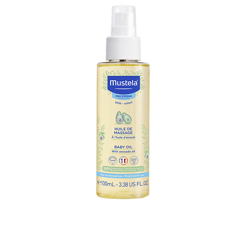 MUSTELA Натуральное массажное масло Baby Oil с авокадо 100 #1
