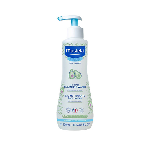 MUSTELA Очищающая вода для новорождённых и детей 300 #1