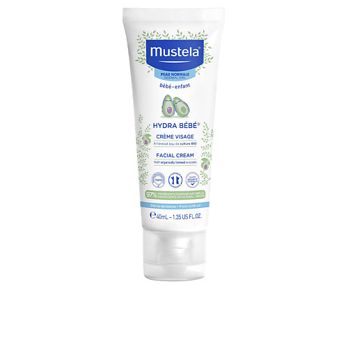 MUSTELA Увлажняющий крем для лица с экстрактом авокадо  Hydra Bebe Facial Cream 40 #1
