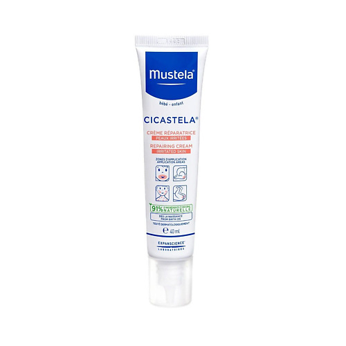 MUSTELA Восстанавливающий увлажняющий крем Cicastela 40 #1