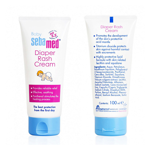 SEBAMED Крем детский под подгузник Baby Diaper Rash 100 #1