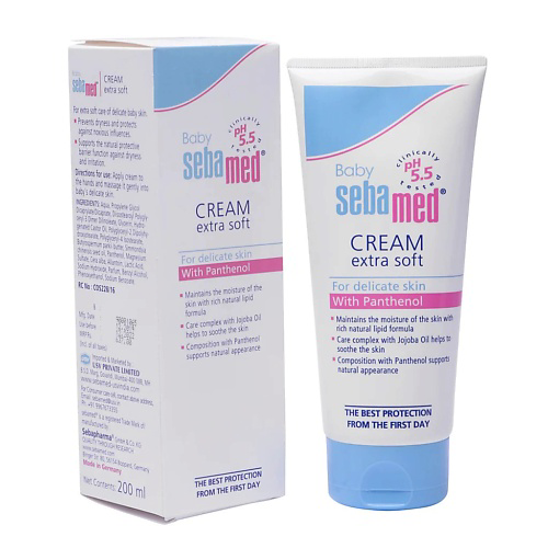 SEBAMED Смягчающий детский крем Baby Cream Extra Soft для чувствительной кожи 200 #1