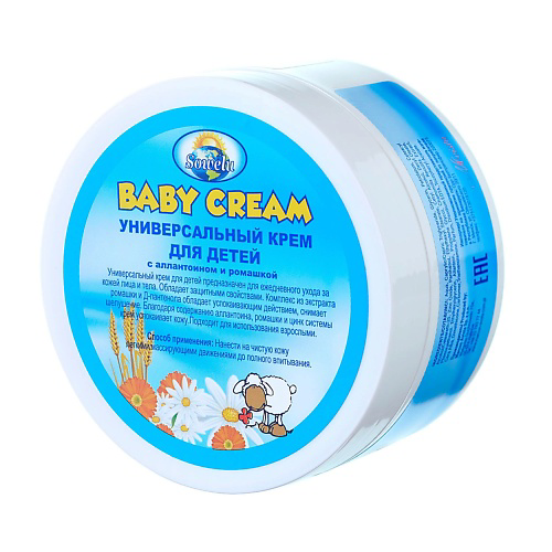 SOWELU Универсальный крем детский с аллантоином и ромашкой Baby Cream 200 #1