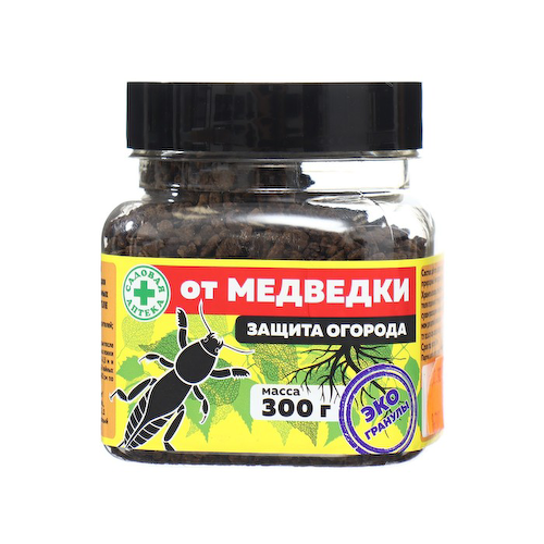 Деготь древесный от медведки, ЭКО-гранулы, 300 г #1
