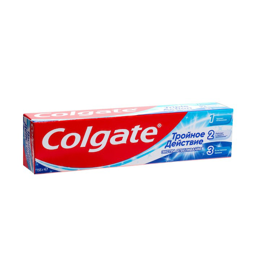 Зубная паста Colgate «Тройное действие», экстра отбеливание, 100 мл #1