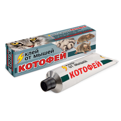 средство от грызунов Котофей 60г клей #1