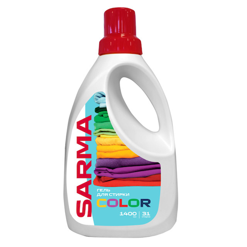 гель для стирки SARMA Color 1,4л #1