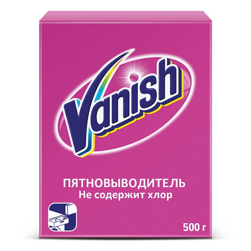 пятновыводитель VANISH порошок без хлора 500г #1