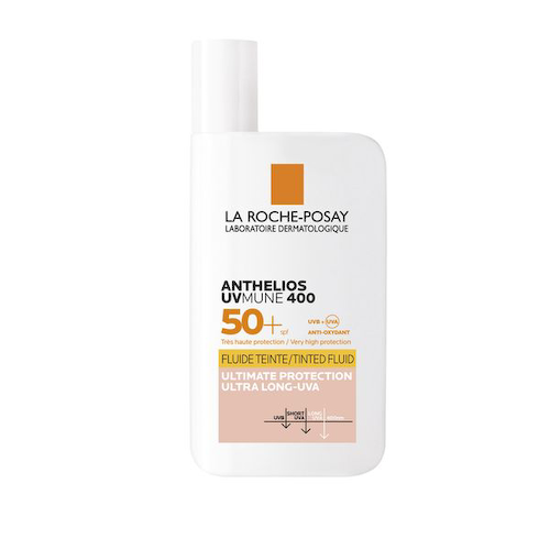 Флюид для лица солнцезащитный тонирующий SPF50+/PPD42 Anthelios UVMune 400 La Roche Posay/Ля рош позе фл. 50мл #1