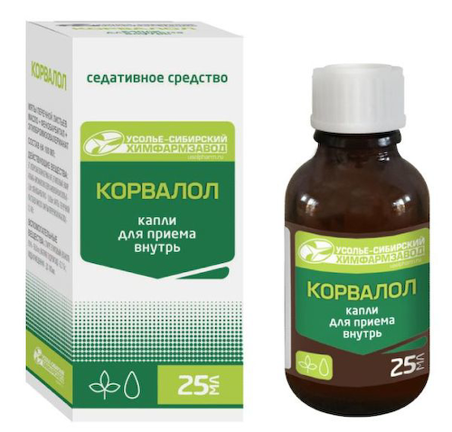Корвалол капли для приема внутрь 25мл #1