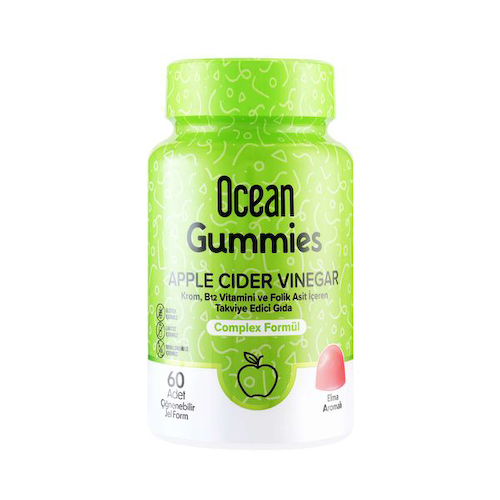 Гаммиc Эпл Сайдер Винегар вкус яблока Ocean Orzax/Орзакс пастилки жевательные 2,4г 60шт #1