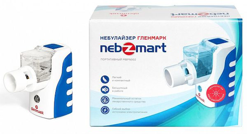 Небулайзер портативный Гленмарк MBPN002 Nebzmart/Небзмарт #1