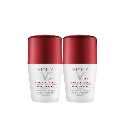 Дезодорант 96ч скидка -50% на второй Clinical Control Vichy/Виши ролик 50мл 2шт #1
