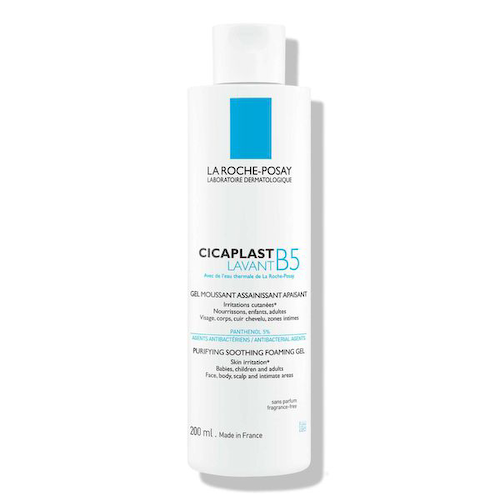Гель очищающий для сверхчувствительной кожи Cicaplast Lavant B5 La Roche Posay/Ля рош позе 200мл #1
