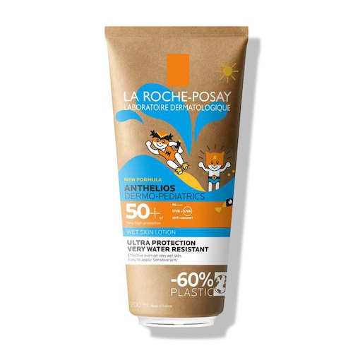 Гель солнцезащитный нанесение на влажную кожу детский SPF50+ Anthelios Dermo-Pediatrics La Roche Posay/Ля рош позе туба 200мл #1