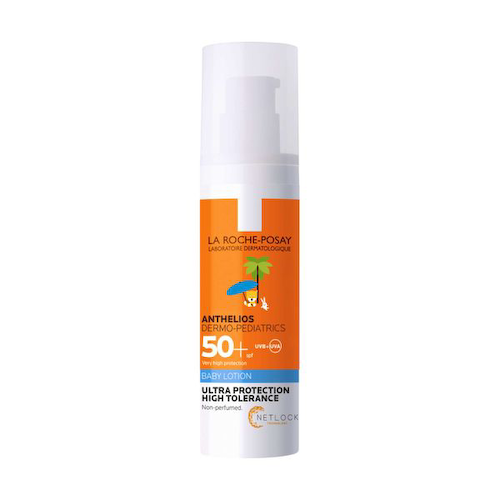 Молочко солнцезащитное для младенцев и детей SPF50+ Dermo-Baby Anthelios La Roche Posay/Ля рош позе фл. 50мл (M0515420) #1