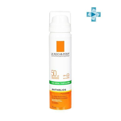 Спрей-вуаль солнцезащитный для лица матирующий SPF50 Anthelios La Roche Posay/Ля рош позе фл. 75мл (M9165720) #1