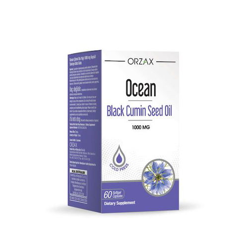 Масло семян черного тмина Ocean Orzax/Орзакс капсулы 1000мг 60шт #1