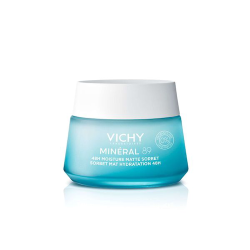 Гель-сорбет для лица матирующий с увлажнением 48ч Mineral 89 Vichy/Виши банка 50мл #1