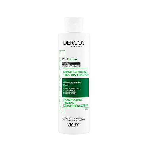 Шампунь для кожи головы, склонной к псориазу кераторегулирующий Dercos PSOlution Vichy/Виши 200мл #1