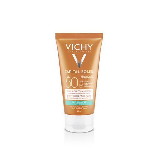 Эмульсия для лица матирующая SPF50 Dry touch Capital Soleil Vichy/Виши 50мл #1