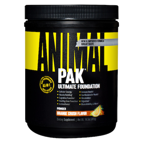 Витаминно-минеральный комплекс Animal Pak со вкусом апельсина, 411 г, Universal Nutrition #1