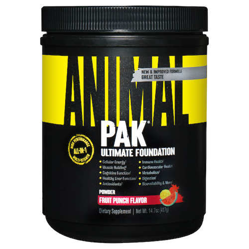 Витаминно-минеральный комплекс Animal Pak со вкусом фруктовый пунш, 417 г, Universal Nutrition #1