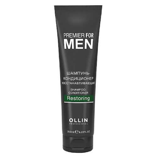 PREMIER FOR MEN Шампунь-кондиционер восстанавливающий 250мл, OLLIN #1