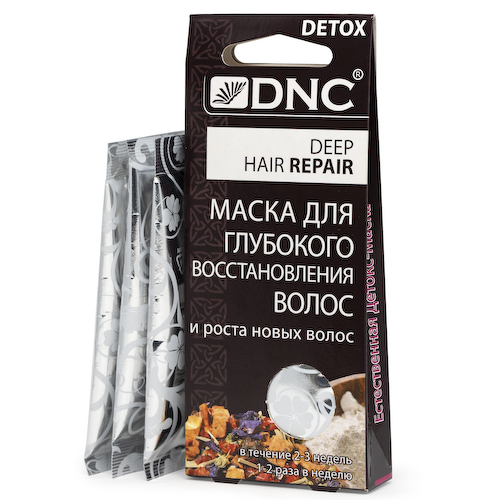 Маска для глубокого восстановления волос, 3 саше по 15 мл, DNC #1