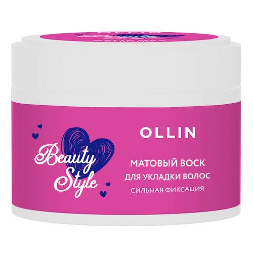 Beauty Style Матовый воск для укладки волос сильной фиксации, 50 г, OLLIN #1