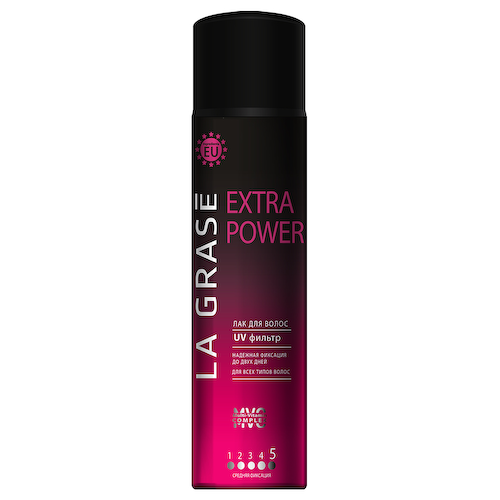La Grase лак для волос Extra Power 75 мл #1