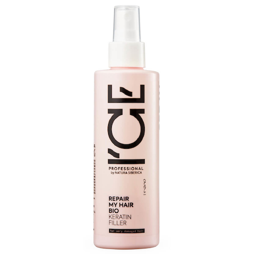 ICE Professional Repair My Hair Спрей-концентрат  Кератиновый для повреждённых волос,200мл, Natura Siberica #1