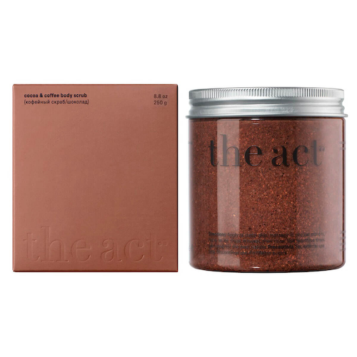 Кофейный скраб шоколад, 300 г, The ACT #1