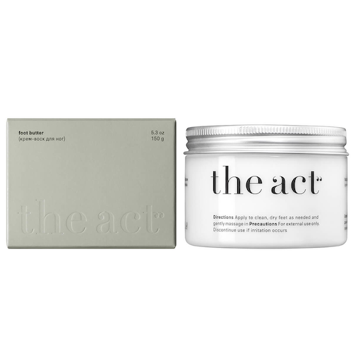 Крем-воск для ног, для сухой кожи, 150 г, The Act #1