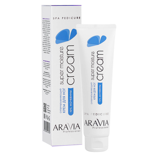 Суперувлажняющий крем для ног с мочевиной 10% Super Moisture, 100 мл, Aravia #1