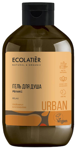 Гель для душа Релакс грейпфрут & клементин, 600 мл, Ecolatier #1