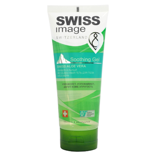Универсальный несмываемый гель для тела Алоэ Вера, 200 мл, Swiss Image #1
