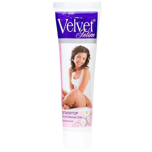 Депилятор для интимных зон с ромашкой, 100 мл, Velvet #1